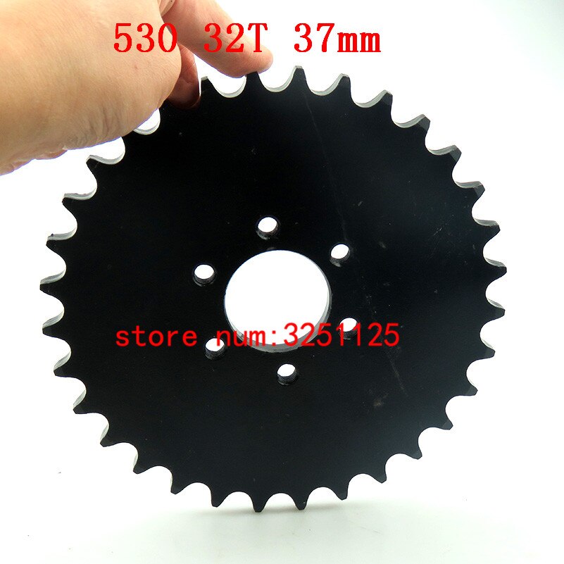 ATV 530 37mm 32T piñón de China 150CC 200CC 250CC 530 ''cadena UTV Go Kart Buggy Quad bicicleta de la motocicleta de la VESPA