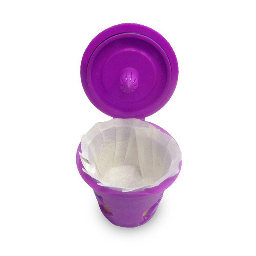 100 st pappersfilter koppar utbytes k-cup filter för keurig k-cup fantastiska kaffefilter