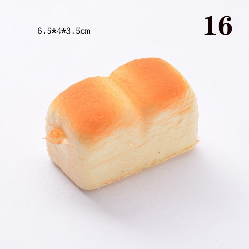 Cake Squishy colorful Hanamaki Bread Squishies Toy Squeeze Squishi Toy Squishie Slow Rising Stress Relief Toys For Childrens: 16