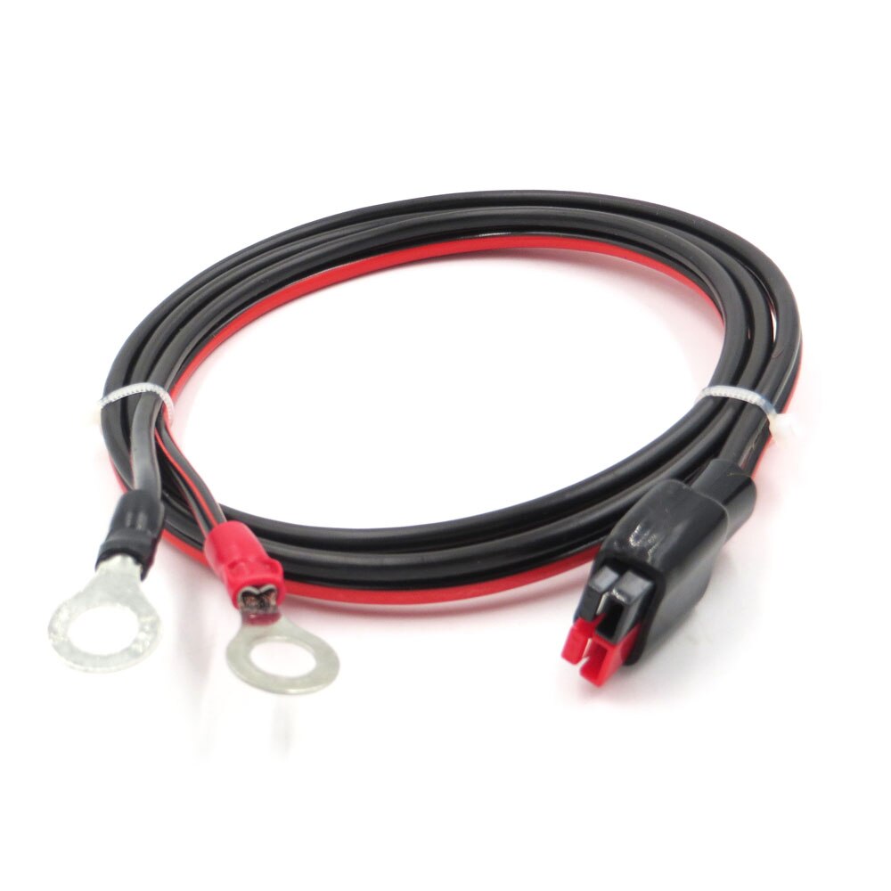 1ft 3ft 6ft Stecker PP30 30A 600V Verlängern kabel Solar- kabel Verbinden mit M8 Terminal Ring Batterie schleppen Bolzen Tab