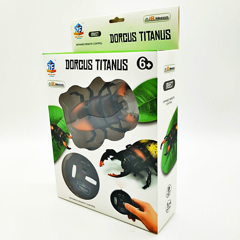 Novel Remote Control Likelife Beetle Shovel Collection Simulation of Insect Infrared RC Electric Mini Animal Toys Truely Robot