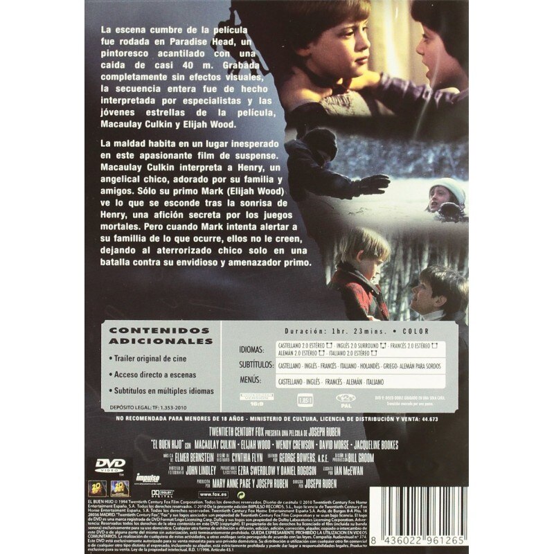 O bom filho (macaulay culkin) [dvd]