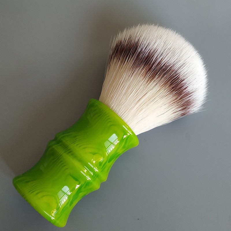 Dscosmetic bamboo color handle T4 soft synthetic hair shaving brush