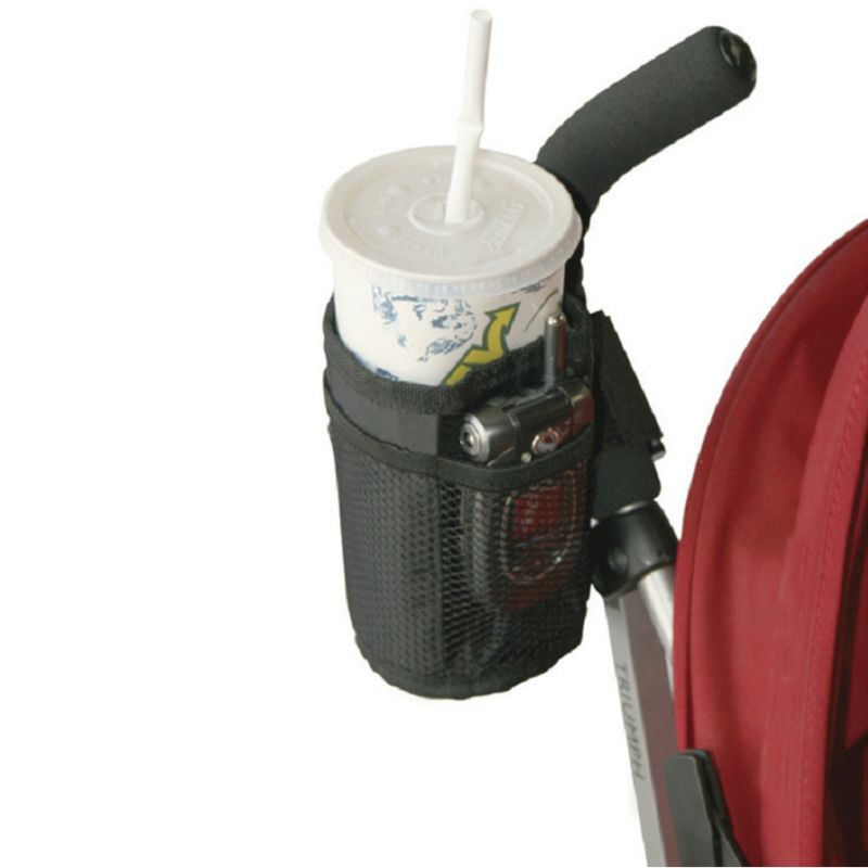 1pc vandtæt rack universal cykel baby vogn kop holder drikke fodring flaske poser klapvogn cykel monteret beslag