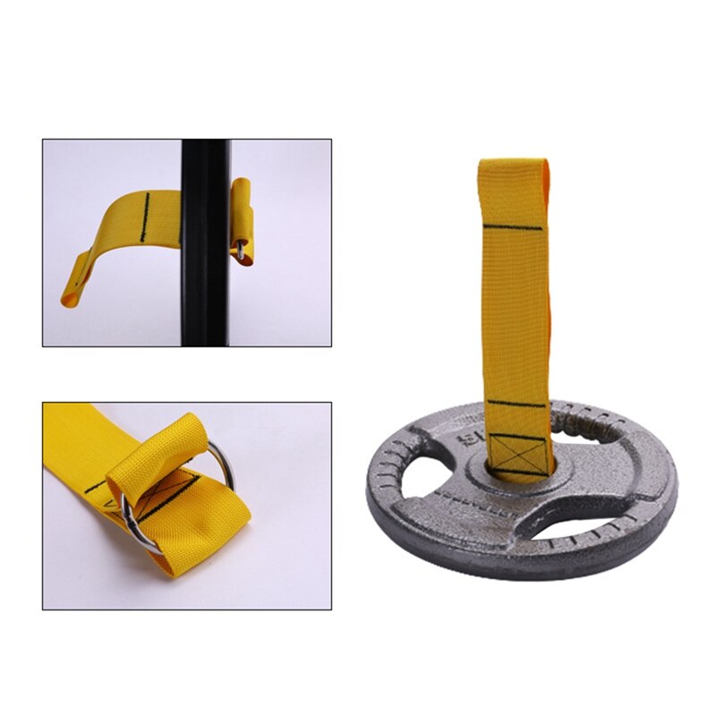 -Strap Loading Pin for Weight Plates Cable Machine Attachment Home Gym Heavy Duty Tricep Pull Down Weightlifting Fitness