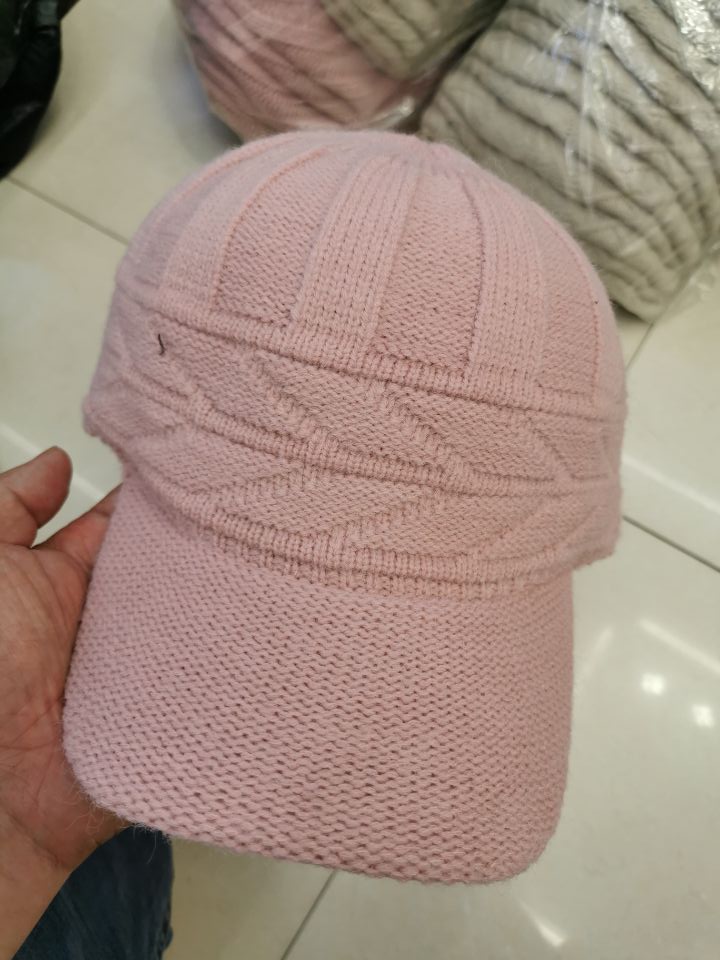 ¡Novedad de ! Gorro de béisbol de invierno de de punto cálido y grueso para hombre y mujer H35: 7