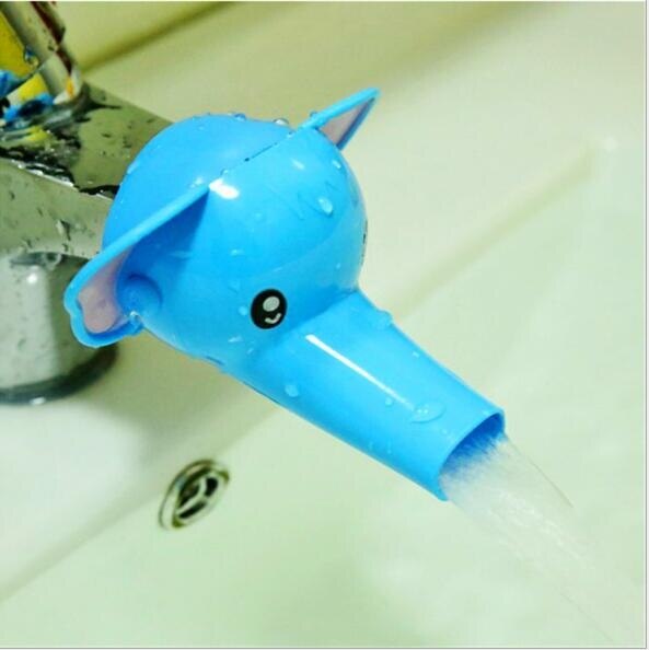 Kranförlängare för barn - Tecknad serie - Elefant, Delfin, Anka - Plast/Keramik: BlÃÂ¥