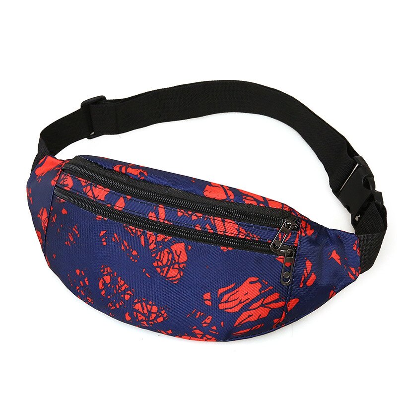 Riñonera holográfica para hombre y mujer, bolso de pecho a la , multifuncional, para teléfono: Red