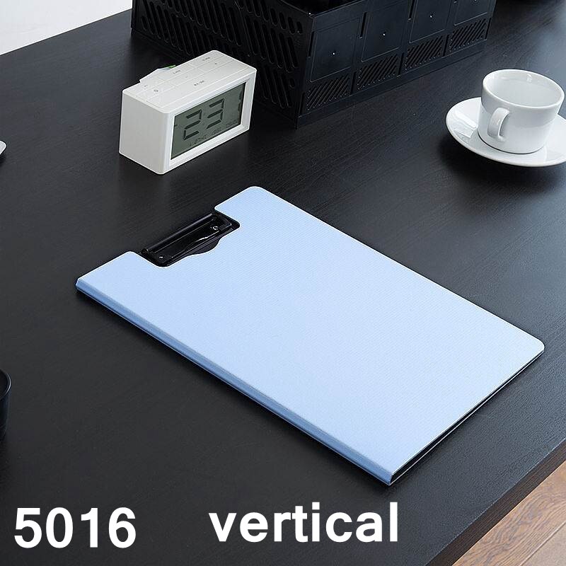 Deli 5011 5016 A4 File folder Writing pads clipboard PP foam board 325x245x11mm A4 file forlder board