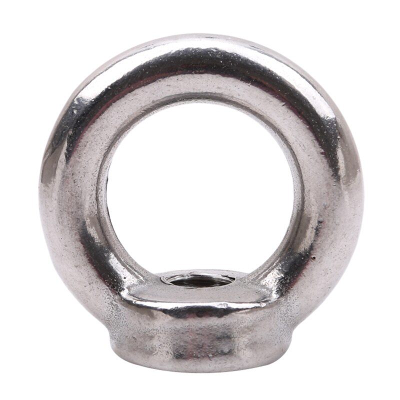 Stainless Steel Cable Rope Lifting Lifting Eye Nuts/Screw Ring Eye Bolt Ring Hooking Nut Screws M5/M6/M8/M10/M12: M12