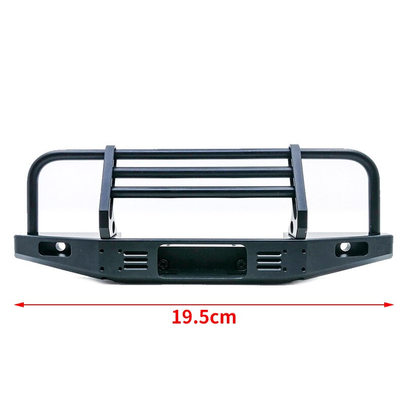 Universal Metal Front Anti-Collision Bumper for 1/10 Rc Crawler Car Traxxas Trx4 Defender Bronco Axial Scx10 90046 90047