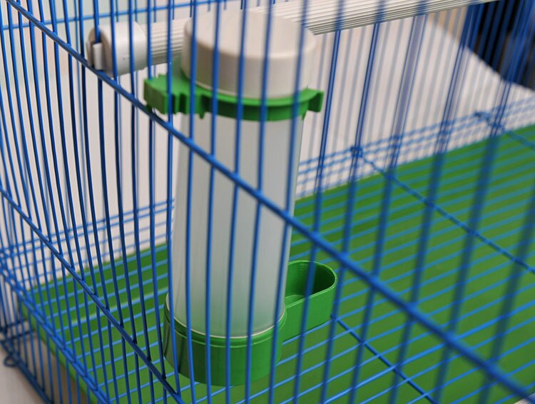 3 PCS Bird feeder plastic feeder automatic feeding top plus convenient bird cage bird nest parrot supplies Feeder