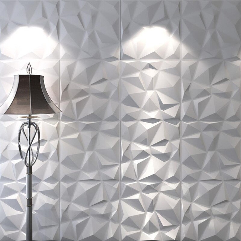 Panel de azulejos 3D de 30x30cm, pegatinas de pared de yeso 3D, papel tapiz para habitación, mural impermeable, pegatina de pared 3D para baño y cocina