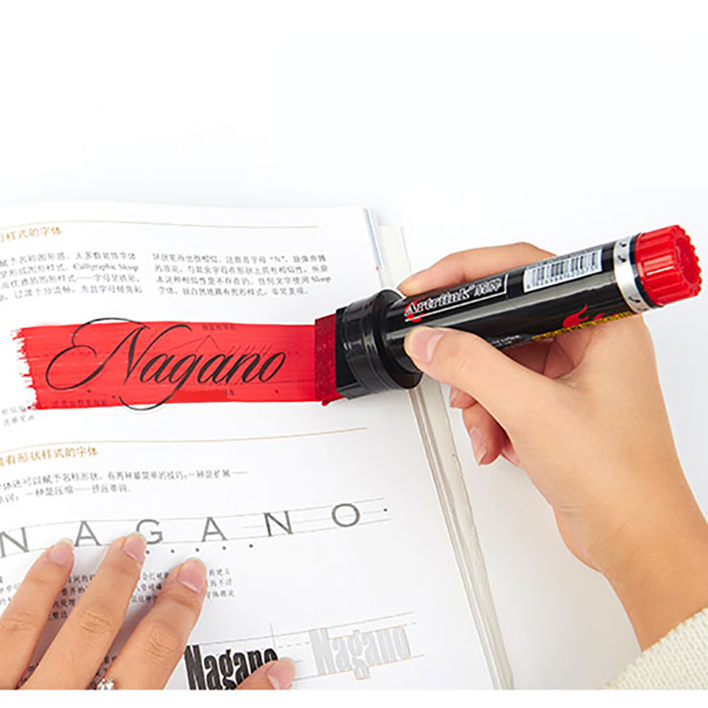 12Stck Pop Wasserdichte Farbe 30MM 20MM 12MM dauerhaft Nachfüllbare Marker Stift Skizzieren Graffiti Marker Poster stift Schule Liefert