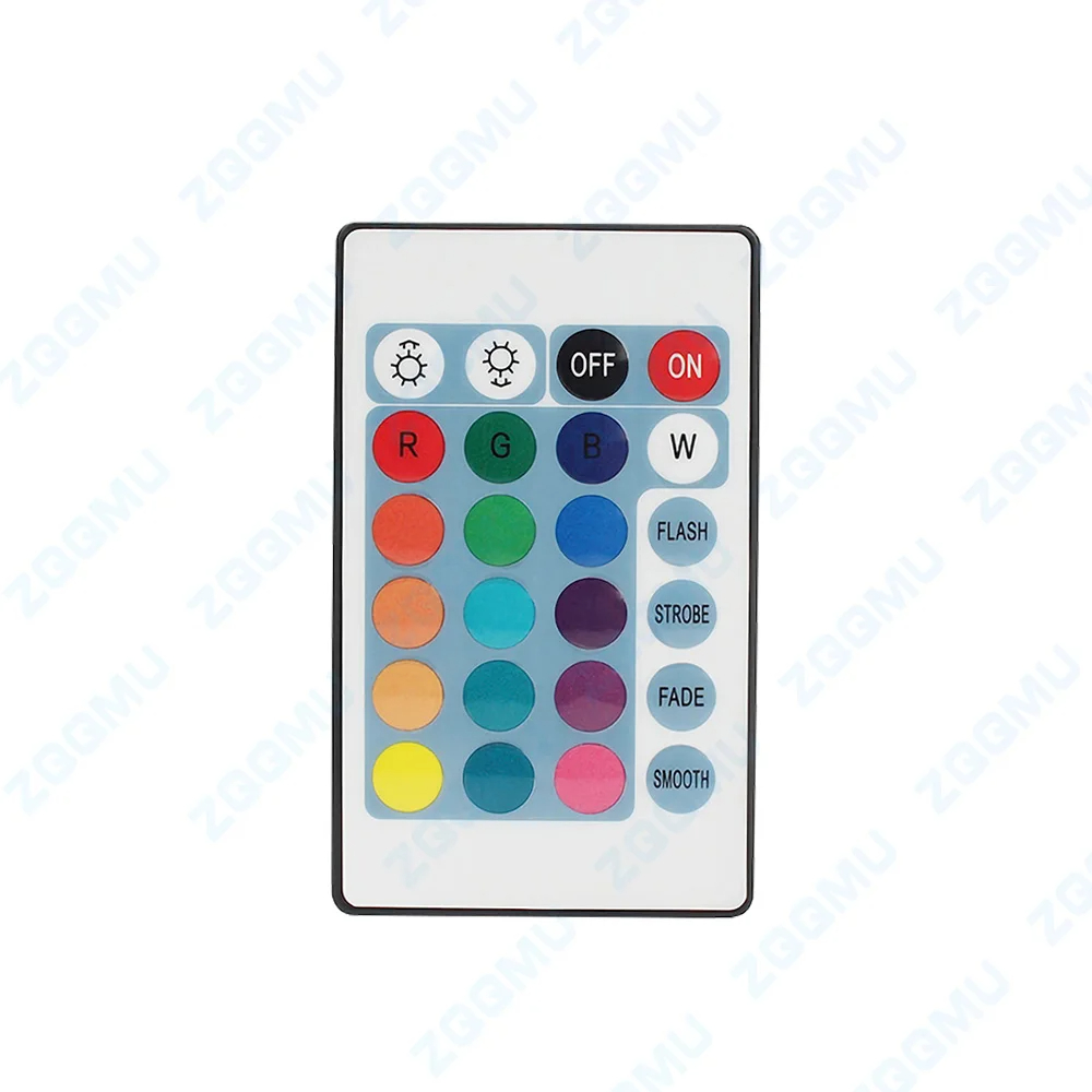1 stk. led  dc5v farverige gradient rgb lyspaneler 38mm lyskilder med fjernbetjening til gør-det-selv bøgetræslampe led scenelys