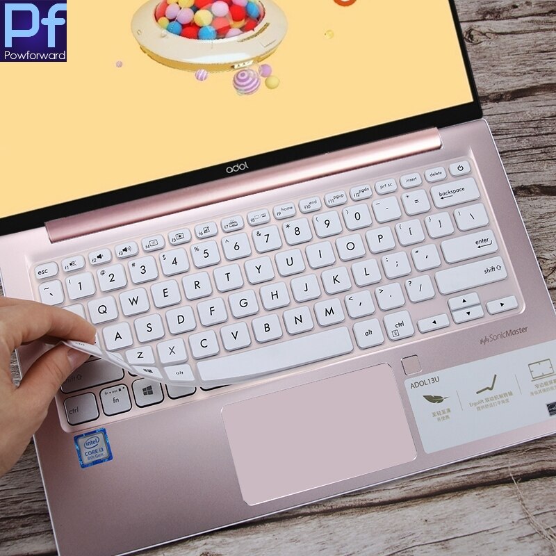 För asus vivobook  s13 s330un s330ua s330u s330 330 adol s tangentbordsskydd 13 13.3 tums silikon laptop tangentbord skyddande