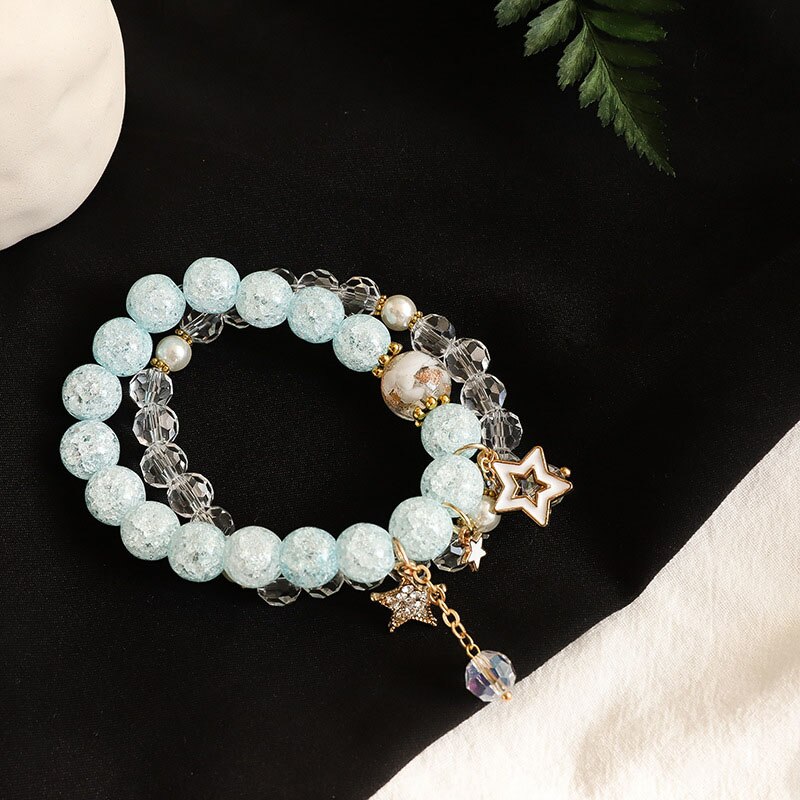 Mode eenvoudige kristal armband vrouwelijke persoonlijkheid wilde armband sieraden: 05