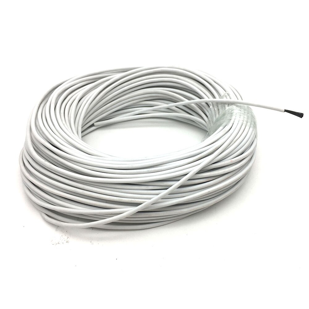 20/30/50/100M 24K 17ohm Warm Vloerverwarming Kabel Carbon Fiber Verwarming Draad Elektrische heater