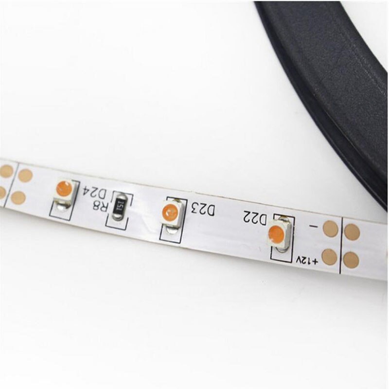 Dc 12 V Volt Strip Led Light Tape 2835 Rgb Waterdichte 1-5 M 12 V Dc 60LED/ M Rgb Led Strip Tape Lamp Diode Flexibele Tv Backlight