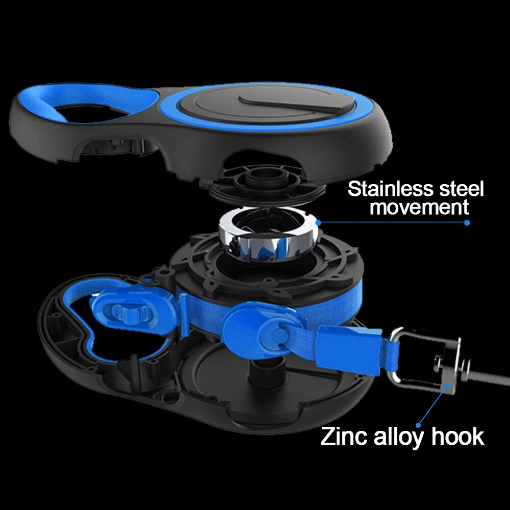 Laisse rétractable pour grands chiens, automatique, Flexible, en Nylon, corde de Traction longue et forte, extensible, fournitures pour animaux de compagnie