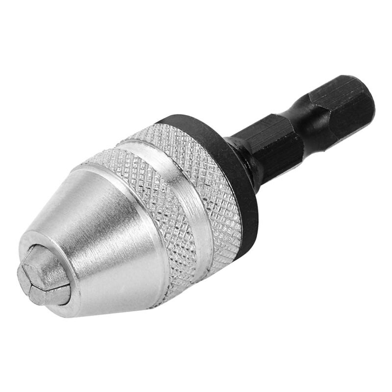 Retail Keyless 0.5-3Mm Jaw Bit Boor Houder Boor 1/4 Inch Hex Shank Schroevendraaier Adapter Kit Controller Elektrische gereedschap