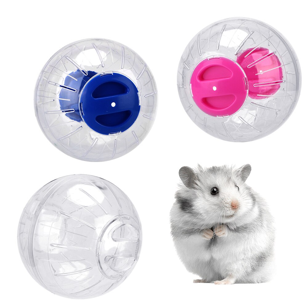 Plastic Portable Pet Rodent Mice Jogging Ball Hamster Running Balls Pet Play Toys Outdoor Sport Ball Hamster Gerbil Rat Exercise