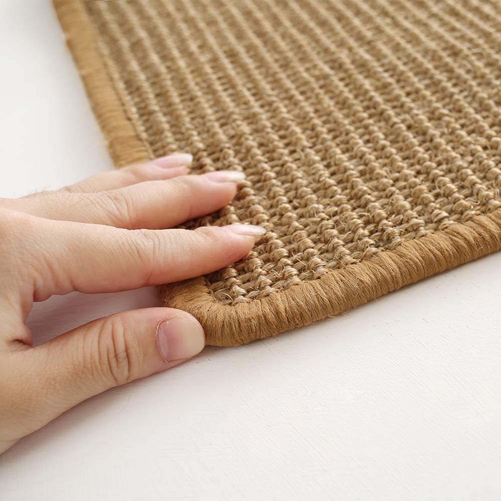 Cat Scratching Mat Natural Sisal Cat Scratch Rug Mat Anti Slip Cat Scratcher Claw Pad Sleeping Carpet Kitty Toy Protect Sofa