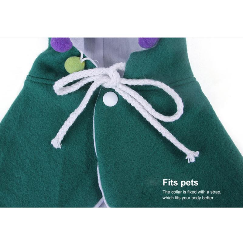 S/M/L Wacky Kat Hond Kostuum Leuke Cape Pet Kostuum Voor Kerst Halloween Pet Kleding Voor Katten chihuahua Puppy Winter Kleding