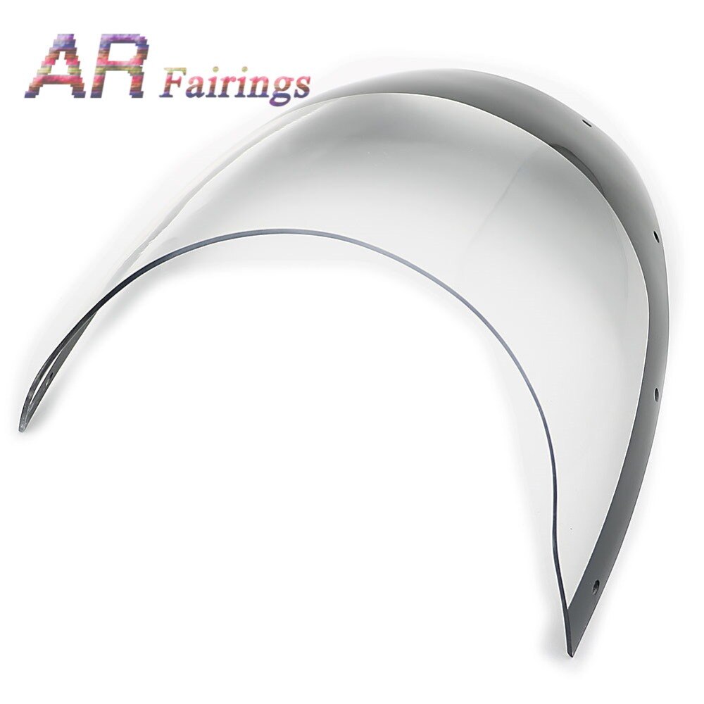 Motorcycle ABS Plastic Windshield Windscreen Glass Deflector Fairing For Yamaha RD250 RZ250 RZ350 DR350 RD350LC RD250 LC