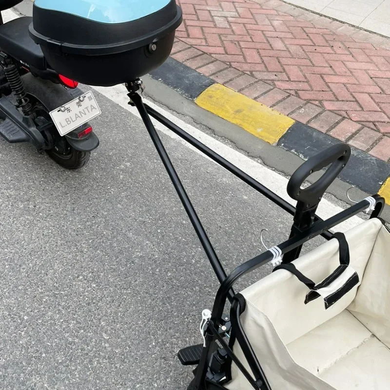 Connecteur de voiture de Camping, bielle de remorquage montée arrière, dispositif de Traction en alliage d'aluminium, fournitures de camp multifonctionnelles