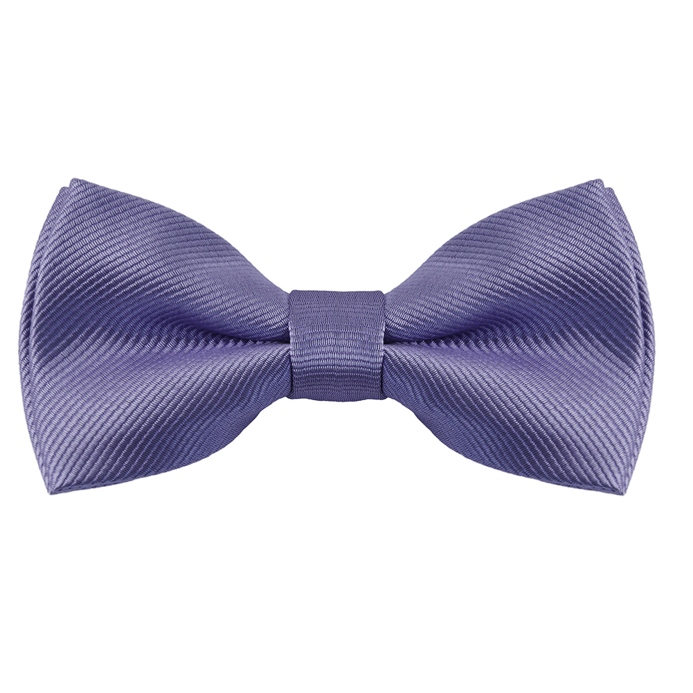 HUISHI Papillon per uomo Striscia solida Nero Perla Bianco Papillon Elegante uomo Bussiness Accessori per feste di nozze Fiocco a farfalla: Blu