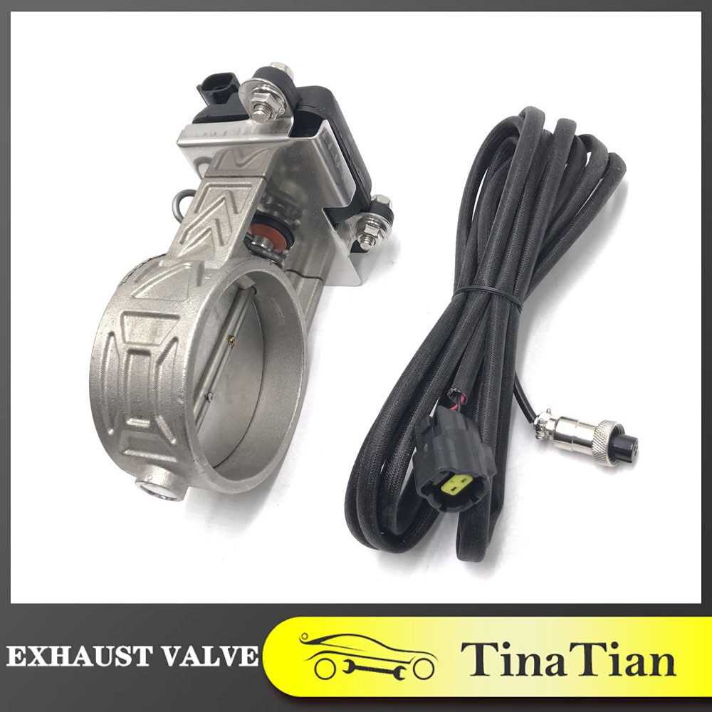 Valve d'échappement électrique Catback 2 "/2.25"/2.5 "/2.75"/3 ", avec clapet de contrôle pour tube inférieur