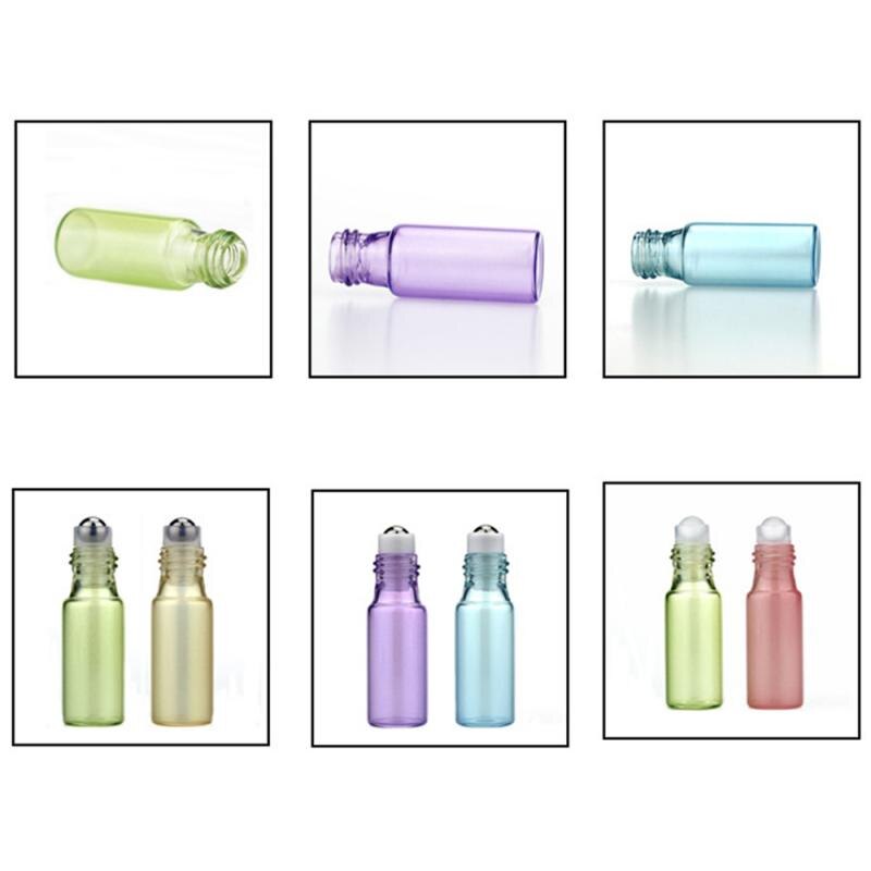 Empty Roll-on Bottle Advanced Stripe Recyclable Antiperspirant Roller Bottles Refillable Deodorant Container With RollerBall1n7