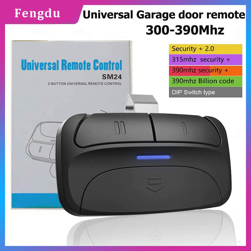 Afstandsbediening Voor Poort Universele Garagedeur Afstandsbediening Compatibel Voor Lineaire Poort Deuropener 300-390Mhz