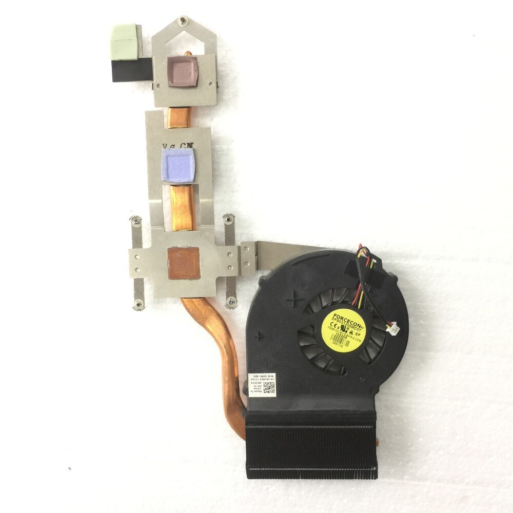Original laptop heatsink cooling fan cpu cooler For DELL 1525 CPU heatsink 0RJNY4