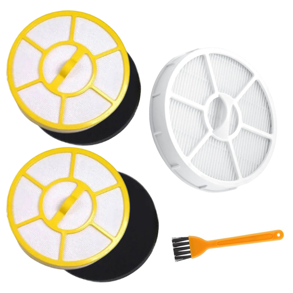 3pcs Filter Met Reinigingsborstel Voor Karcher VC3 Stofzuiger 1.198-125.0 2.863-238.0 Huishoudapparatuur Accessoires