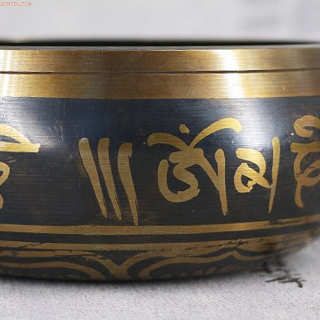 Hand Hammered Chakra Meditation Bowl Decorative Wall Dishes Yoga Tibetan Buddhist Brass Tibetan Singing Bowl