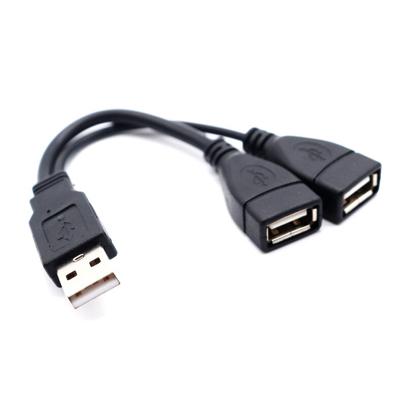 2 In 1 Usb2.0 Verlengkabel Man-vrouw Usb Data Kabel Opladen Kabel Voor Hard Disk Netwerkkaart Verbinding