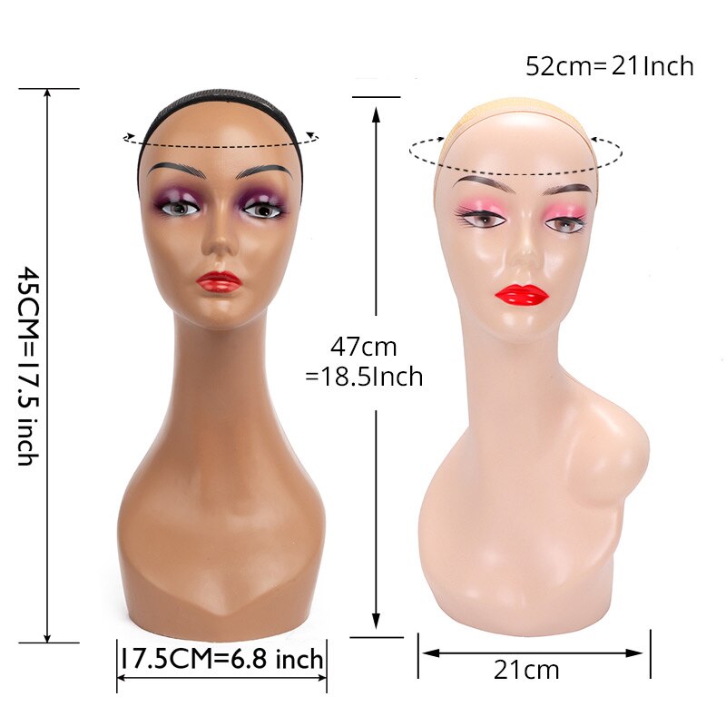 Perücke Kopf machen-hoch Modell Schmuck Anzeige Puppe Perücke Gläser Kappe Anzeige Halfter Stehen Mannequin Kopf Stehenden Mannequin Kopf