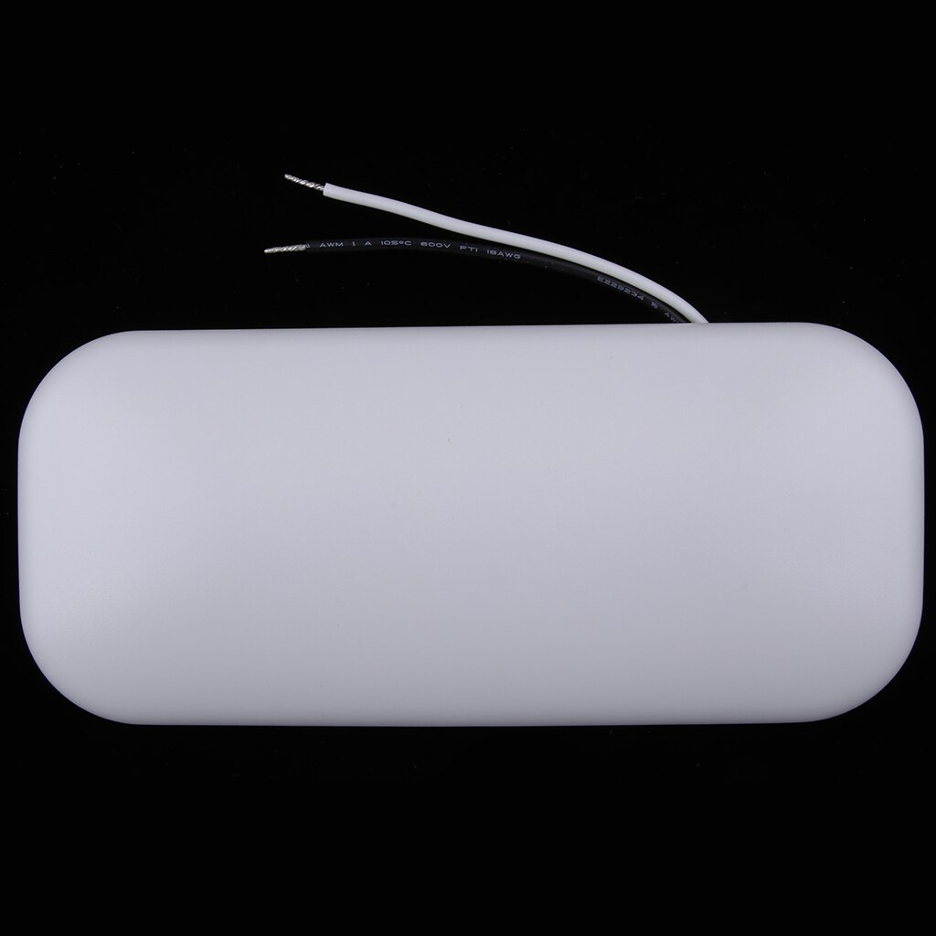 RV LED Ceiling Dome Roof Light Fixture 8 inch Interior Lighting for Car/RV/Trailer/Camper/Boat - DC 12V, Neutral White, 4000K