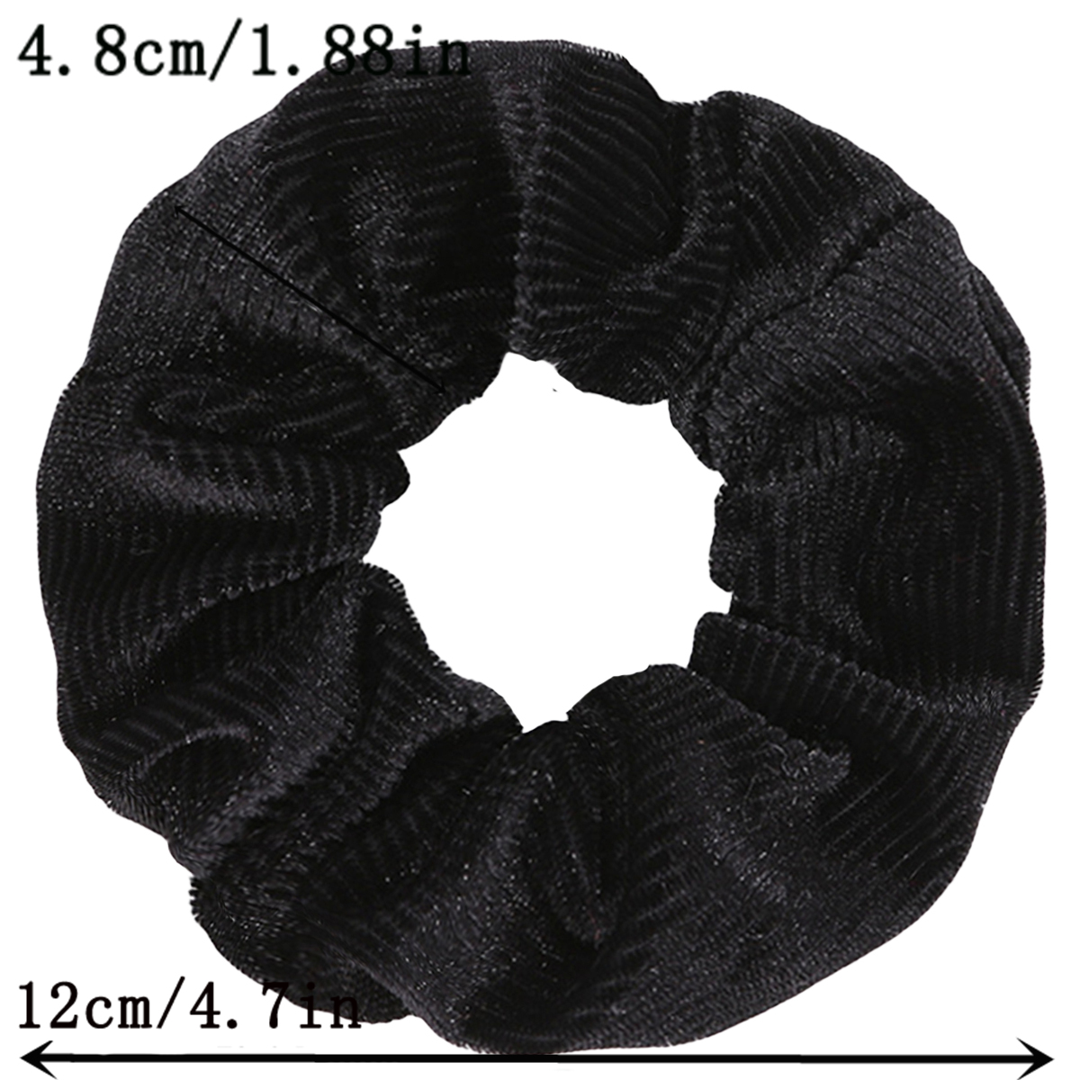 10/6 pçs veludo scrunchies elásticos de borracha mulheres meninas macio sólido headbands rabo de cavalo titular faixa de cabelo acessórios warmtie