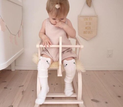 Baby Infant Toddler Girls Boys Cotton Cute Socks Children Kids Non-slip Knee High Leg Warmer Autumn Winter Soft Socks 0-4Y