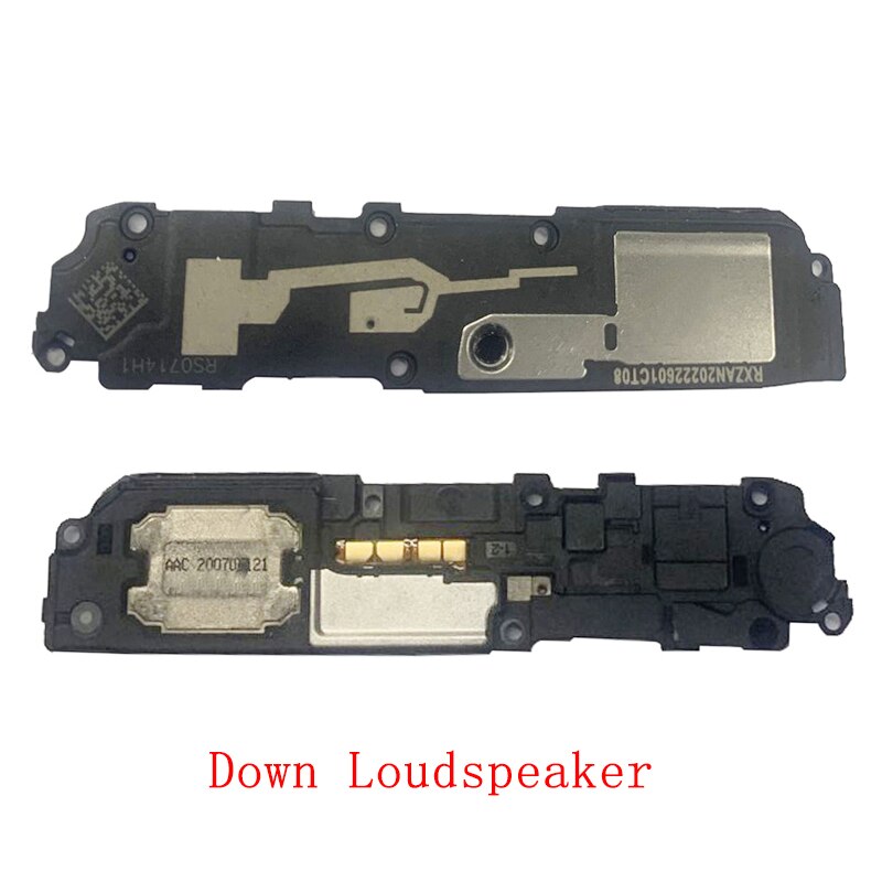 Achter Back Camera Lens Glas Met Metalen Frame Houder Voor Huawei Honor X10 Max 5G Luidspreker Reparatie Vervanging onderdelen: Lower Loudspeaker