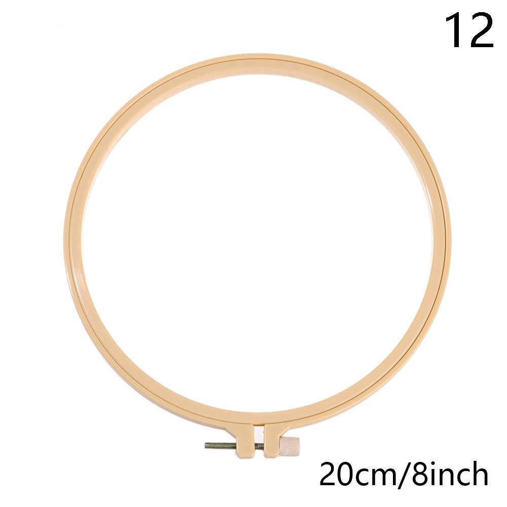 Bastidor Para punzón, herramientas de costura, ornamento, Kits de manualidades de costura, hilo de aguja, aro de bordado, Kits de bordado DIY: 12