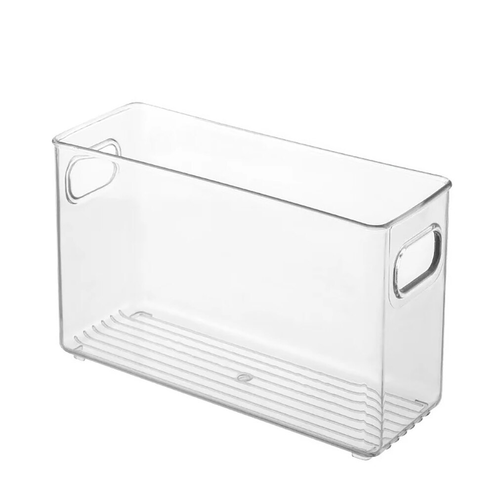 Refrigerator Storage Box Clear Kitchen Cabinet Drawer PET Egg Food Organizer Fruit Fresh-keeping Container Drink Box: 4