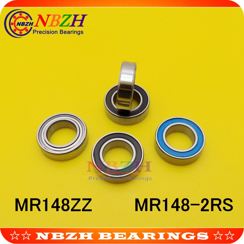 NBZH – roulements à billes MR148ZZ MR148-2RS SMR148-2RS 8x14x4mm, 10 pièces/lot, MR148 RS L-1480