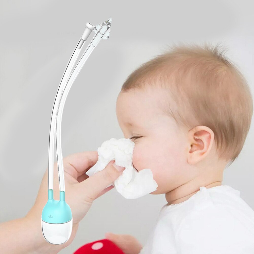 Aspirador de succión Nasal para bebé, limpiador de nariz con ventosa, herramienta de succión, succionador protector para boca de bebé, cuidado de la salud, Acce