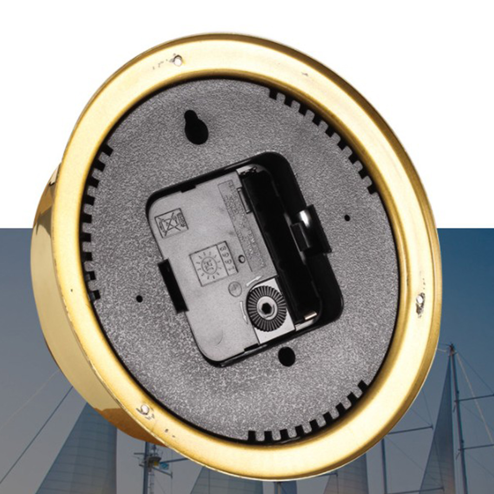 Nowy zegar, tester ścienny z miedzianą powłoką Marine do stacji pogodowej, wisząca łódź do za pomocą zegara, 115 mm