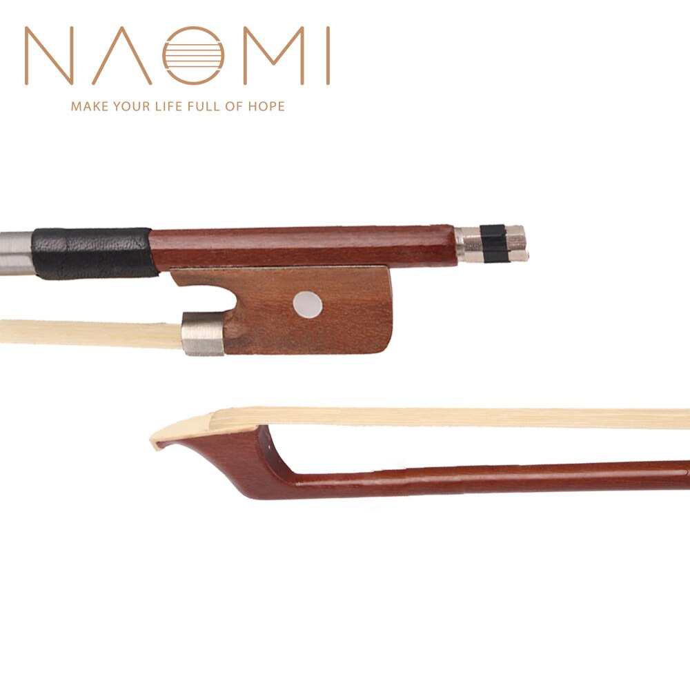 Naomi Cello Boog Brazilwood Cello Boog Ronde Stick Voor 4/4 3/4 1/4 1/2 1/8 Cello Goed Balans Cello Onderdelen & accessoires