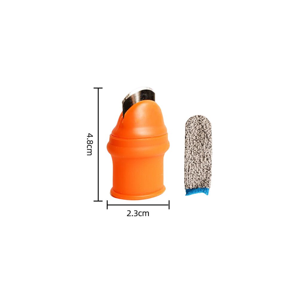 Pruning horticulture Thumb Knife Finger Vegetable Fruit Pepper Harvesting Picker Plant Blade Scissors Garden Farm Picker Tool: Set D S